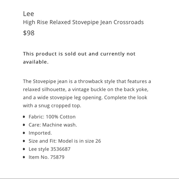 Lee Jeans - Picture 12 of 12